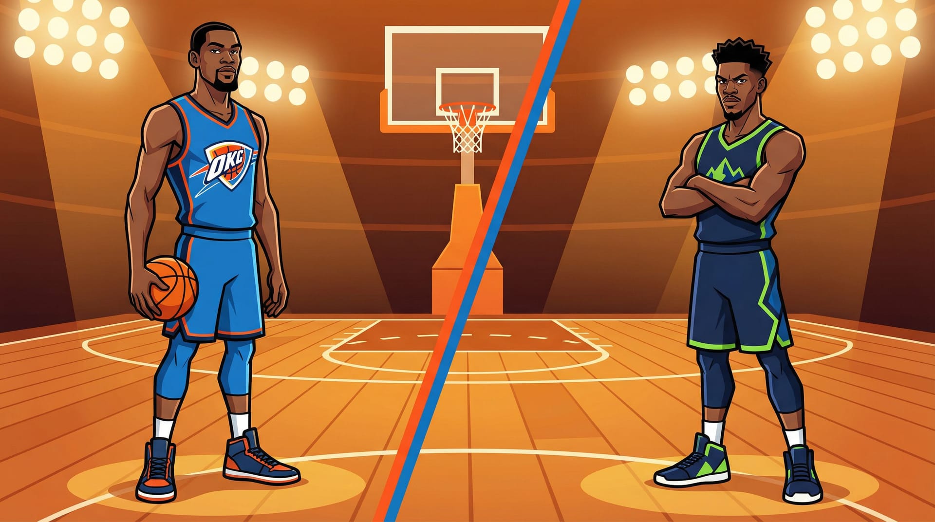 Oklahoma City Thunder vs Minnesota Timberwolves: NBA, 15 mars