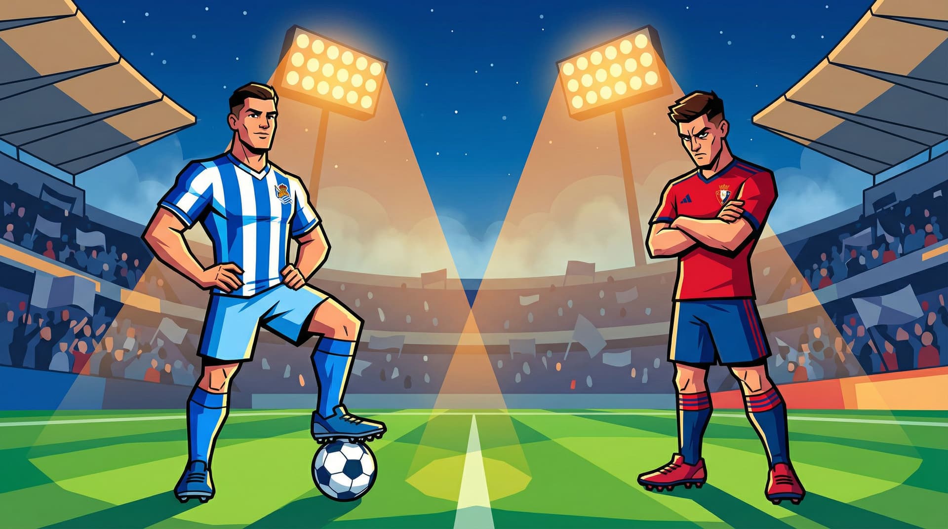 Real Sociedad vs CA Osasuna: La Liga omgång 27