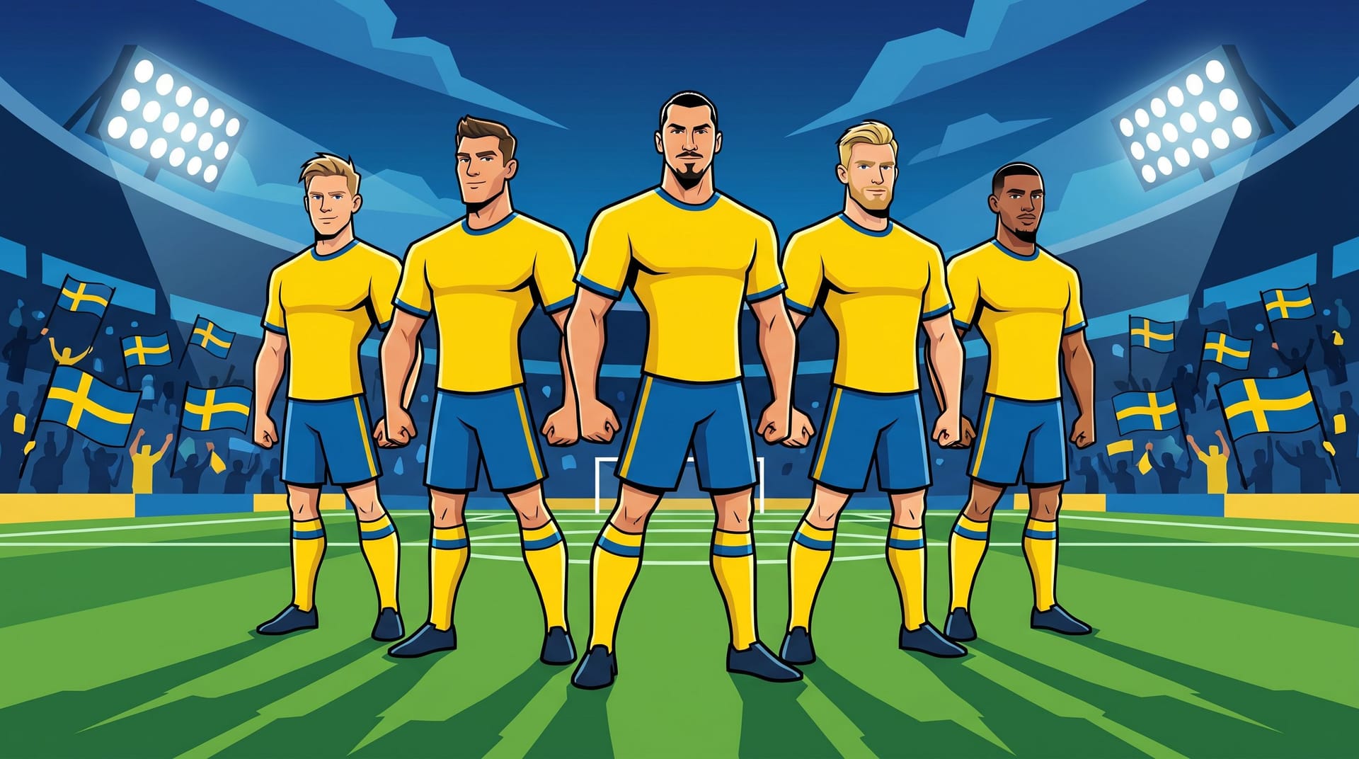 Sveriges VM-trupp 2026: stjärnorna, formationen och Potters val