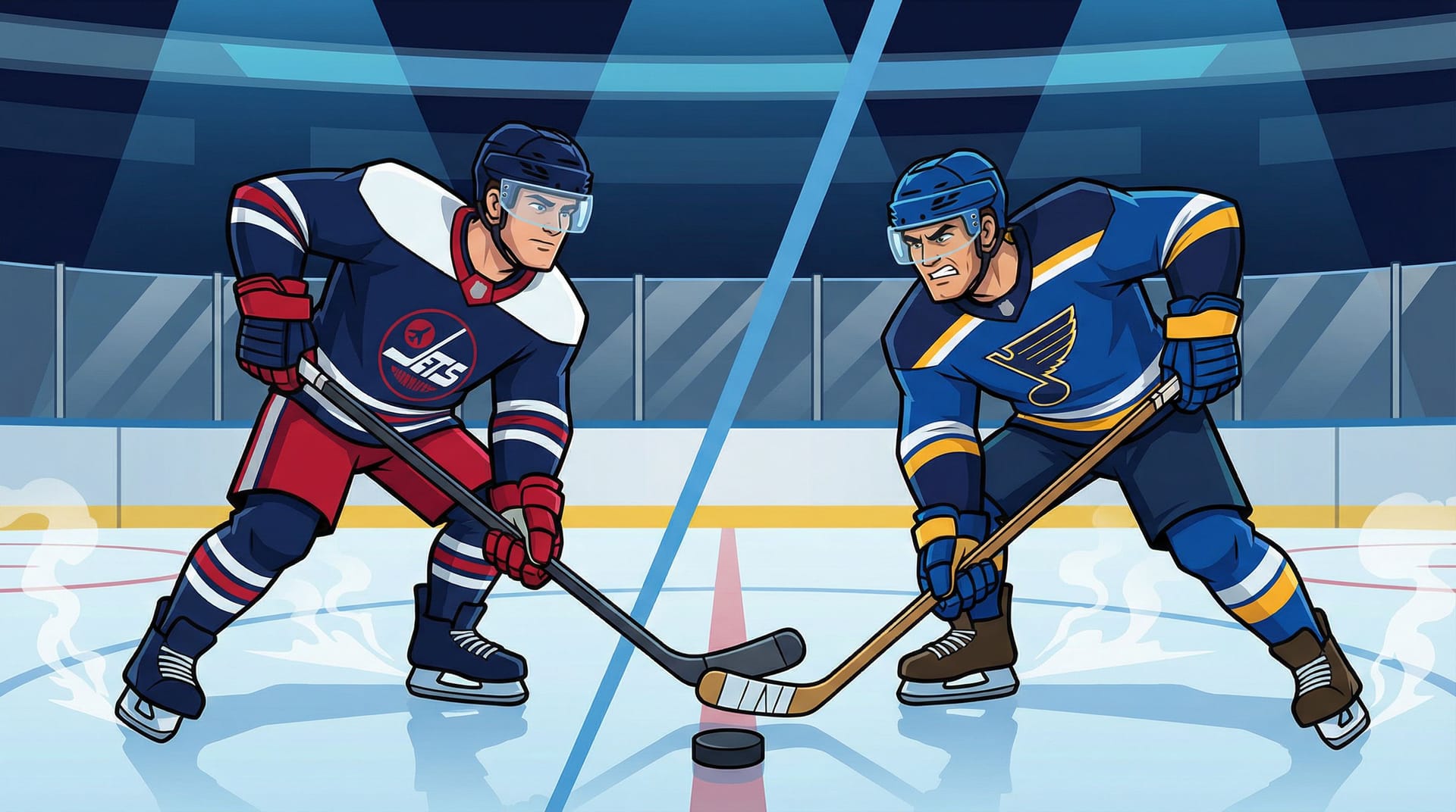 Winnipeg Jets vs St Louis Blues: NHL 15 mars